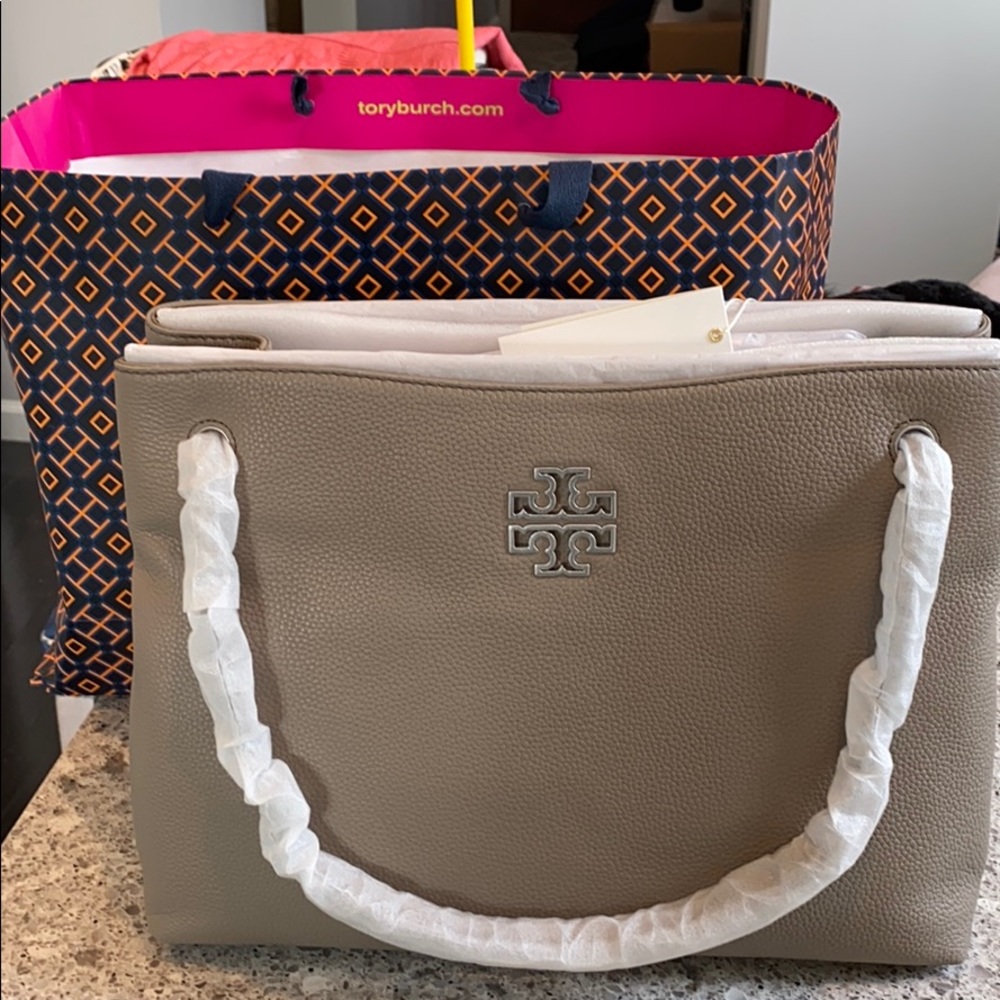 Tory Burch Britten Triple Compartment Tote